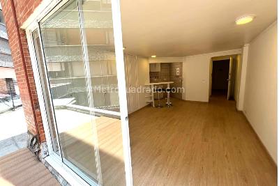 Apartamento de 1 alcoba en arriendo en Porciuncula Nogal, Bogotá, 34 m² · foto 7 de 17