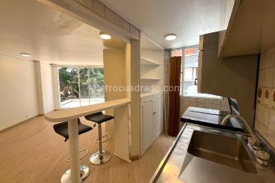 Apartamento de 1 alcoba en arriendo en Porciuncula Nogal, Bogotá, 34 m² · foto 11 de 17