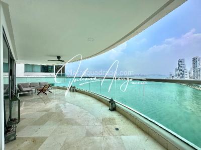 Apartamento de 4 alcobas en venta en Bahia Bocagrande, Cartagena, 340 m² · foto 3 de 20