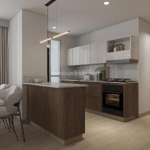 Apartamento de 2 alcobas en venta en Malecon Del Rio, Barranquilla, 66 m² · foto 5 de 8