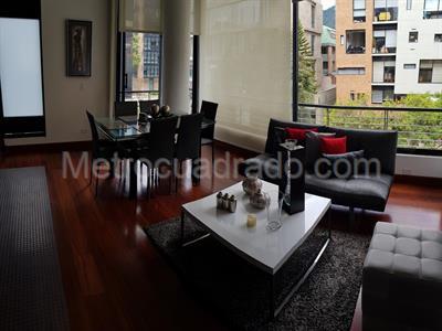 Apartamento de 2 alcobas en arriendo en Chico, Bogotá, 89 m² · foto 2 de 9