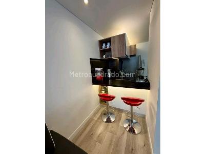Apartaestudio en venta en Chico Norte, Bogotá, 38 m² · foto 4 de 6