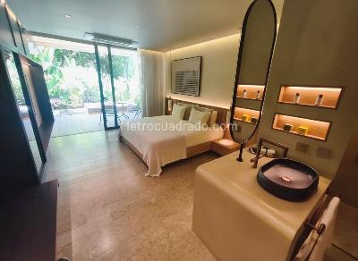 Apartamento de 1 alcoba en venta en El Poblado La Linde, Medellín, 32 m² · foto 4 de 20