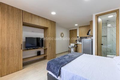 Apartamento de 1 alcoba en venta en Belen, Medellín, 29 m² · foto 10 de 14