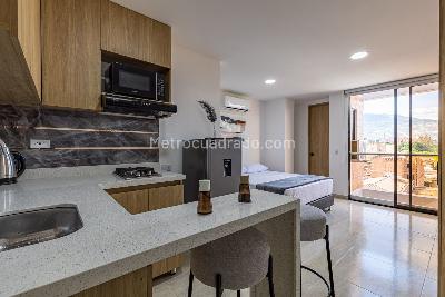 Apartamento de 1 alcoba en venta en Belen, Medellín, 29 m² · foto 2 de 14