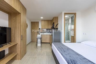 Apartamento de 1 alcoba en venta en Belen, Medellín, 29 m² · foto 8 de 14