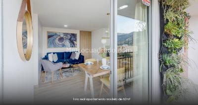 Apartamento de 2 alcobas en venta en Serramonte, Bello, 63 m² · foto 7 de 11