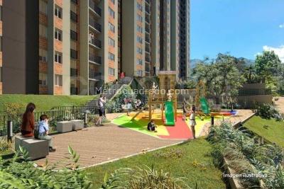 Apartamento de 3 alcobas en venta en La Navarra, Bello, 54 m² · foto 3 de 6