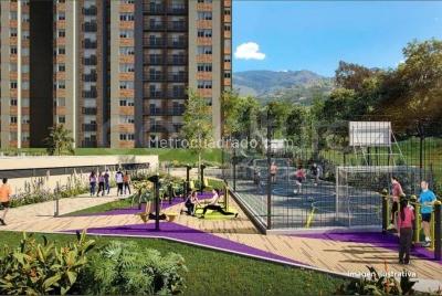 Apartamento de 3 alcobas en venta en La Navarra, Bello, 54 m² · foto 4 de 6