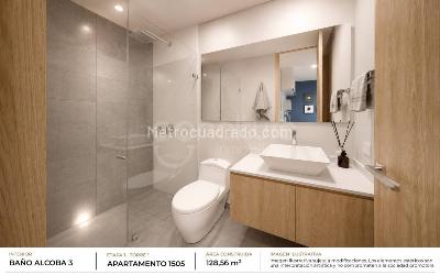 Apartamento de 3 alcobas en venta en El Poblado, Medellín, 128 m² · foto 12 de 20