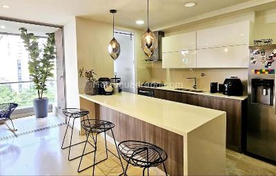 Apartamento de 3 alcobas en venta en El Poblado La Linde, Medellín, 117 m² · foto 7 de 13