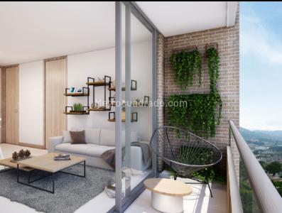 Apartamento de 3 alcobas en venta en Sabaneta, Sabaneta, 85 m² · foto 3 de 9