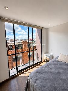 Apartamento de 1 alcoba en venta en Santa Barbara Occidental, Bogotá, 54 m² · foto 6 de 20