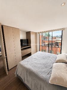 Apartamento de 1 alcoba en venta en Santa Barbara Occidental, Bogotá, 54 m² · foto 8 de 20
