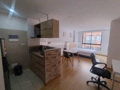 Apartamento de 1 alcoba en arriendo en Alfonso Lopez, Bogotá, 30 m² · foto 2 de 14