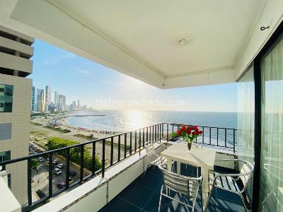 Apartamento de 1 alcoba en venta en Bocagrande, Cartagena, 55 m² · foto 5 de 17