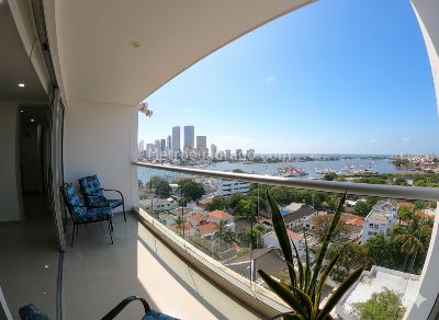 Apartamento de 3 alcobas en arriendo en Manga, Cartagena, 117 m² · foto 7 de 20