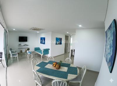 Apartamento de 3 alcobas en arriendo en Manga, Cartagena, 117 m² · foto 8 de 20
