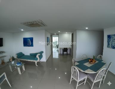 Apartamento de 3 alcobas en arriendo en Manga, Cartagena, 117 m² · foto 9 de 20
