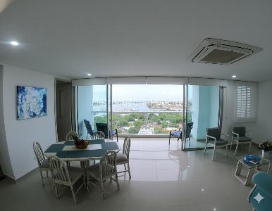 Apartamento de 3 alcobas en arriendo en Manga, Cartagena, 117 m² · foto 12 de 20