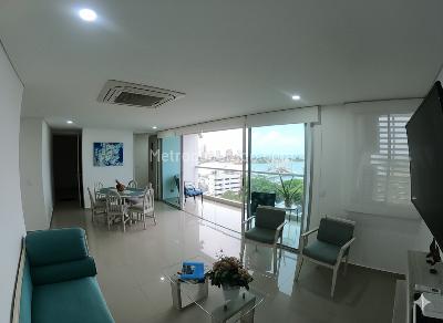 Apartamento de 3 alcobas en arriendo en Manga, Cartagena, 117 m² · foto 13 de 20