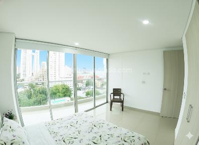 Apartamento de 3 alcobas en arriendo en Manga, Cartagena, 117 m² · foto 15 de 20