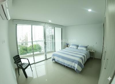 Apartamento de 3 alcobas en arriendo en Manga, Cartagena, 117 m² · foto 19 de 20