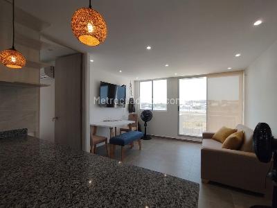 Apartamento de 2 alcobas en venta en Manzanillo Del Mar, Cartagena, 58 m² · foto 2 de 14