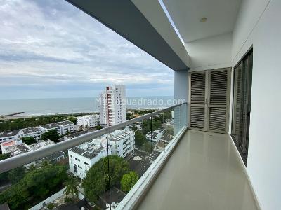 Apartamento de 2 alcobas en venta en Crespo, Cartagena, 91 m² · foto 2 de 10
