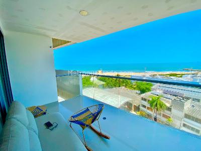 Apartamento de 2 alcobas en venta en Crespo, Cartagena, 97 m² · foto 2 de 20