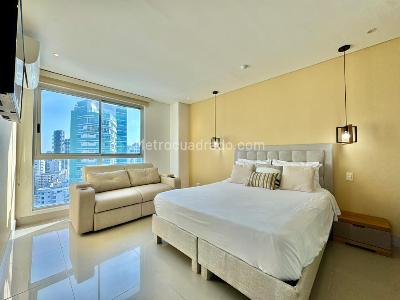 Apartamento de 1 alcoba en venta en Bocagrande, Cartagena · foto 11 de 15