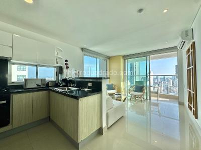 Apartamento de 1 alcoba en venta en Bocagrande, Cartagena · foto 7 de 15
