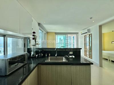 Apartamento de 1 alcoba en venta en Bocagrande, Cartagena · foto 9 de 15