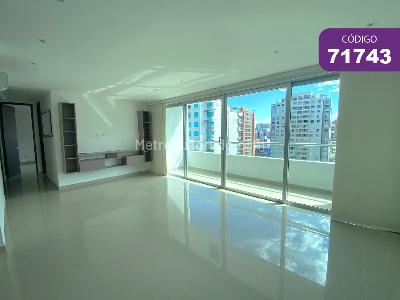 Apartamento de 2 alcobas en venta en La Castellana, Barranquilla, 87 m² · foto 1 de 12