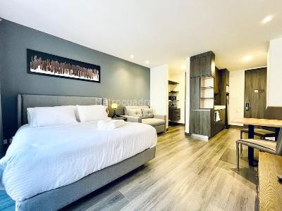 Apartamento de 1 alcoba en venta en Chico Norte Iii Sector, Bogotá, 32 m² · foto 2 de 6