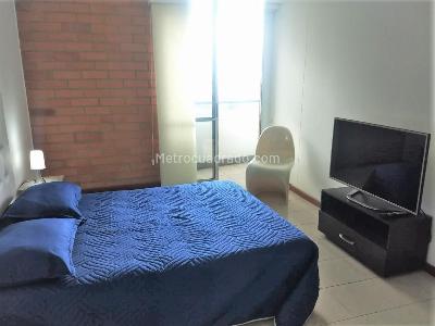 Apartamento de 1 alcoba en venta en Oviedo, Medellín, 47 m² · foto 7 de 8