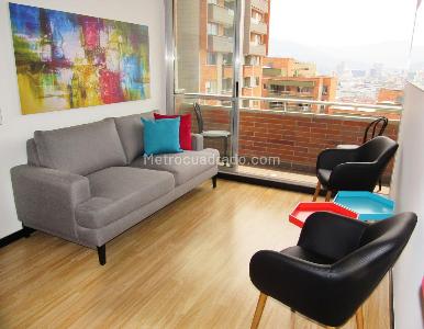 Apartamento de 2 alcobas en arriendo en Villa Carlota, Medellín, 75 m² · foto 1 de 11