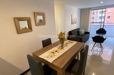 Apartamento de 3 alcobas en arriendo en Villa Carlota, Medellín, 68 m² · foto 5 de 15