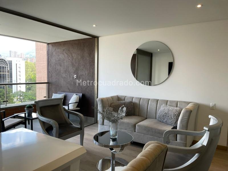 Apartamento amoblado de 2 alcobas cerca de servicios en El Poblado - 2