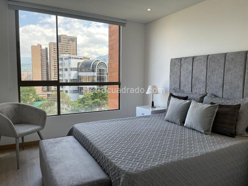 Apartamento amoblado de 2 alcobas cerca de servicios en El Poblado - 9