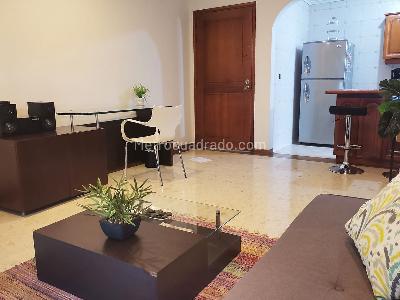 Apartamento de 1 alcoba en arriendo en La Aguacatala, Medellín, 60 m² · foto 3 de 12