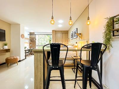 Apartamento de 1 alcoba en arriendo en El Poblado, Medellín, 32 m² · foto 4 de 10