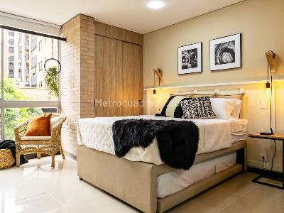 Apartamento de 1 alcoba en arriendo en El Poblado, Medellín, 32 m² · foto 7 de 10