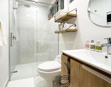 Apartamento de 1 alcoba en arriendo en El Poblado, Medellín, 32 m² · foto 9 de 10