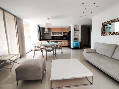 Apartamento de 2 alcobas en arriendo en Lalinde, Medellín, 99 m² · foto 1 de 14