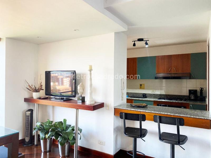 Estudio Amoblado en El Poblado con Gimnasio y Turco - 5