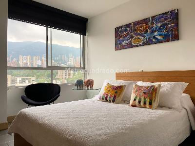 Apartamento de 3 alcobas en arriendo en El Poblado, Medellín, 117 m² · foto 8 de 13