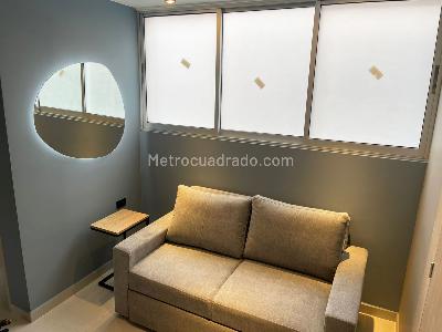 Apartaestudio en arriendo en El Poblado, Medellín, 49 m² · foto 11 de 17