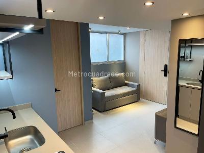 Apartaestudio en arriendo en El Poblado, Medellín, 49 m² · foto 12 de 17
