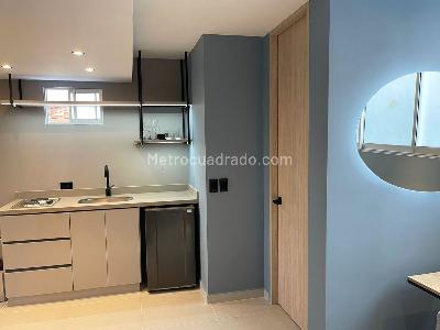 Apartaestudio en arriendo en El Poblado, Medellín, 49 m² · foto 14 de 17